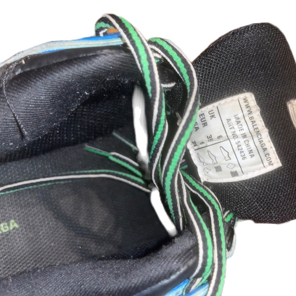 Balenciaga Track Sneaker 'Blue Green' *Used* - Picture 8 of 8